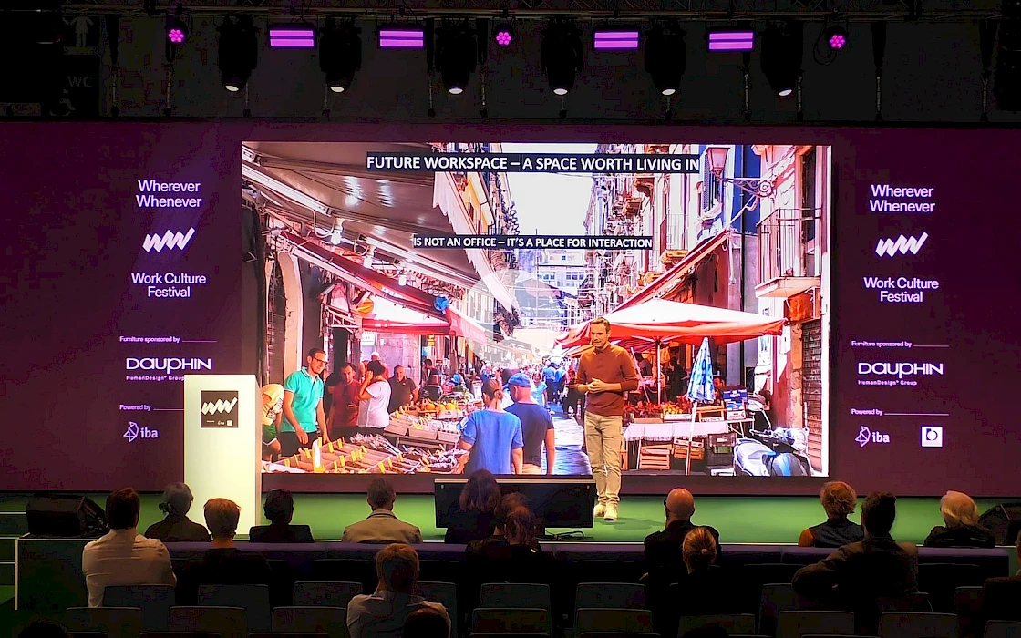WW - Work Culture Festival. Workplace of the Future by Alexander Fehre. Photo: IBA