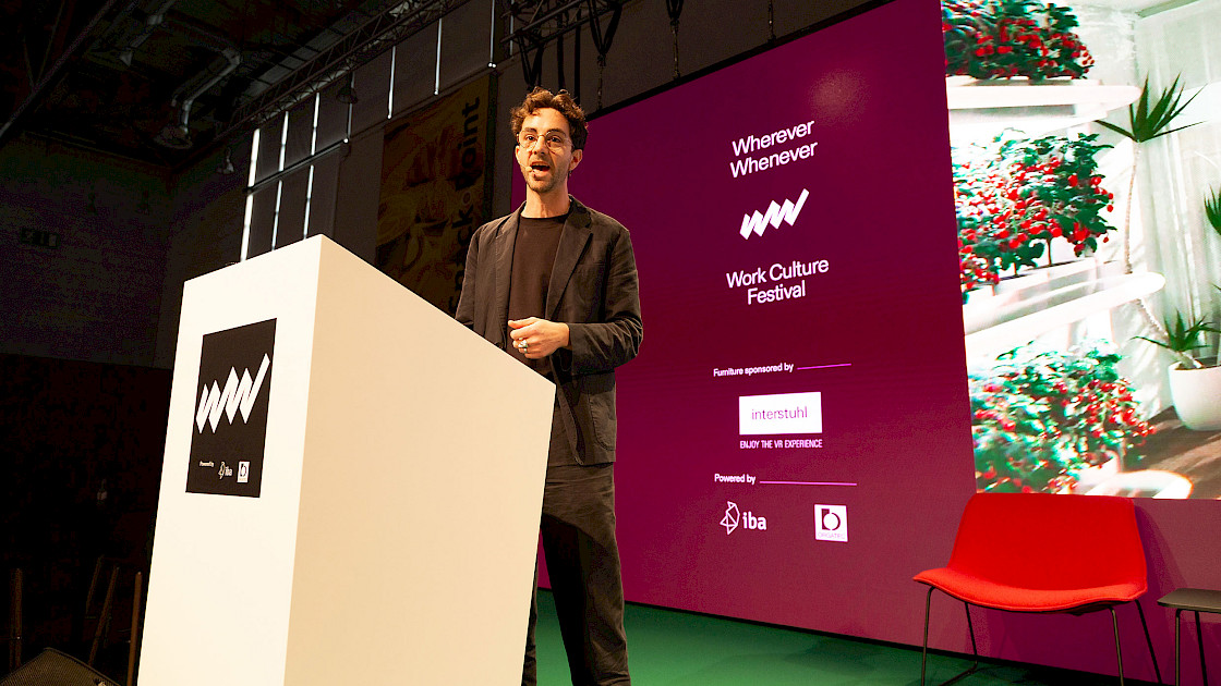 WW - Work Culture Festival. Redefining Work: Five Scenarios for a Distant Future. Photo: IBA
