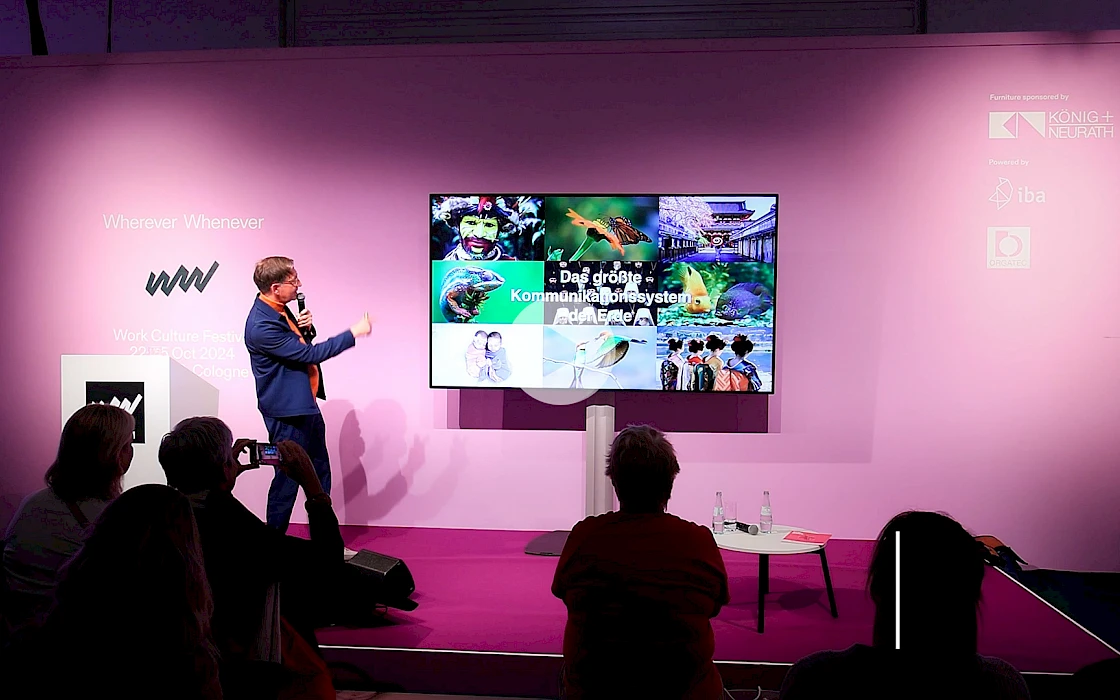 Wherever Whenever - Work Culture Festival 2024: Prof. Dr. Axel Buether