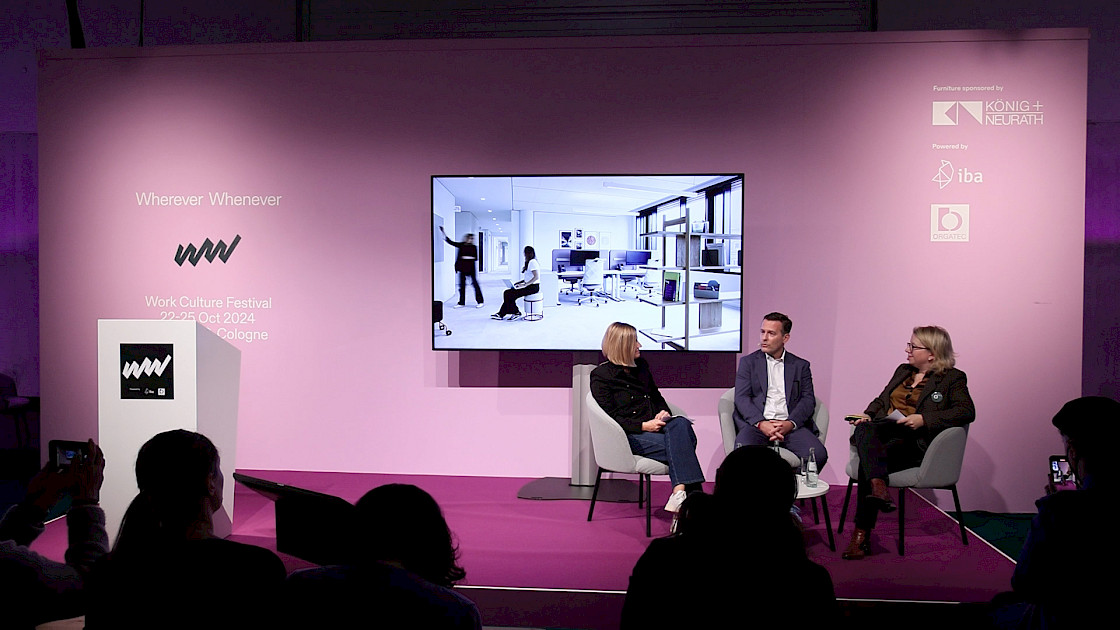 Wherever Whenever - Work Culture Festival, Panel combine Consulting - Haspa, Foto: © IBA