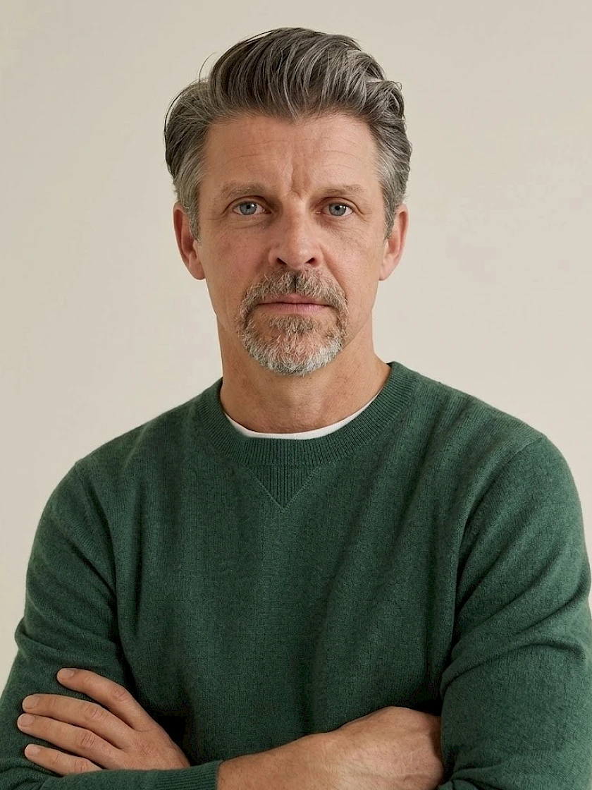 Fabian Ulitzka, Managing Partner at Cosmo5 and Founder of the AI Enablement Startup faive, speaker at the Wherever Whenever – Work Culture Festival 2026. Photo: © Fabian Ulitzka
