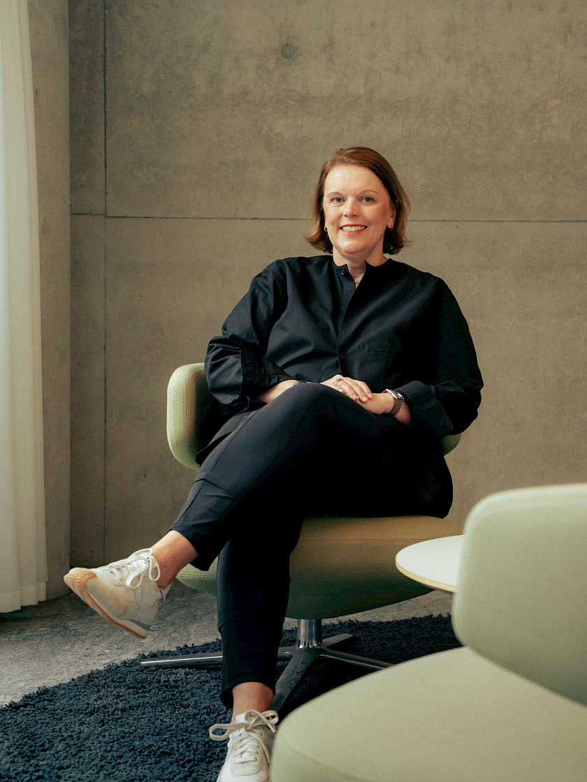 Iris Bode, CEO Business Group Haufe, speaker at the Wherever Whenever – Work Culture Festival 2026. Photo: © Iris Bode